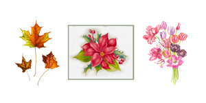 Botanical Watercolor Adult Learners Series | All 3 Classes